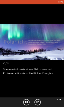 Geöffnete PowerPoint-Präsentation