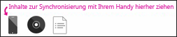 Zum Handysymbol ziehen und ablegen