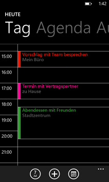 Termine im Kalender