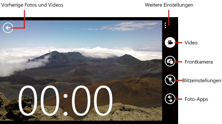 Aufnehmen, Bearbeiten und Teilen von Fotos und Videos mit Ihrem Windows Phone