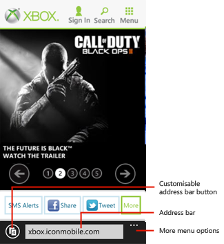 Internet Explorer 10 for Windows Phone