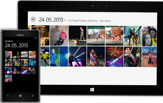 Save and share photos with ease