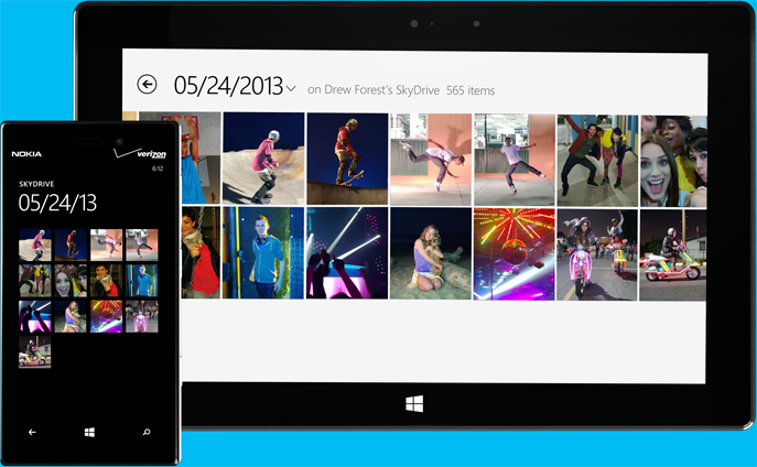 Save and share photos with ease