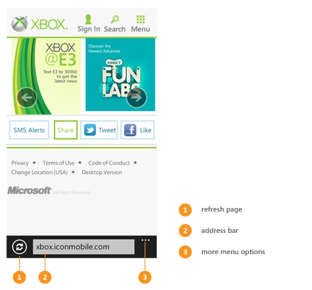 Internet Explorer Mobile