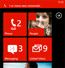 New voicemail messages