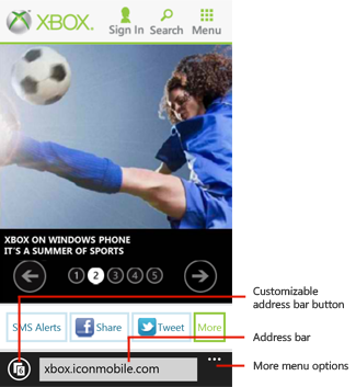 Internet Explorer 10 for Windows Phone