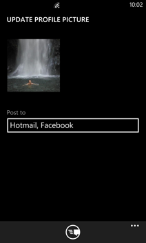 Profile picture on Windows Phone