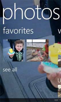Your favorite photos in the Photos Hub