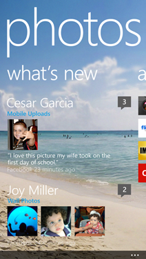 See your friends' photos with your Windows Phone 8