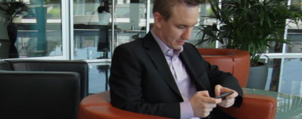 Outlook Mobile and Office Mobile built in