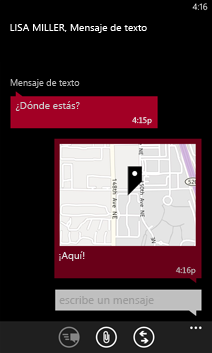 Ajuntar una ubicación en Windows Phone 8