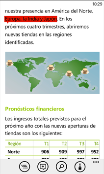 Documento de Word abierto