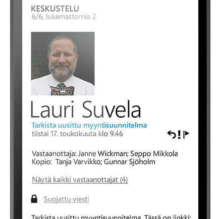 Sähköposti + viestit