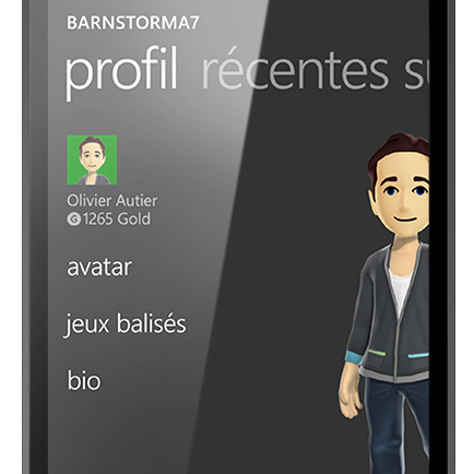 Magasin d'applis+jeux