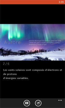 Présentation PowerPoint ouverte