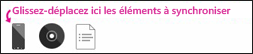 Glisser-déplacer vers l'icône du téléphone