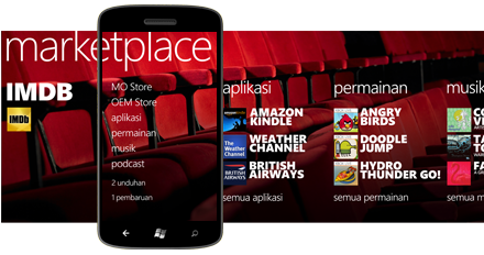 Aplikasi di telepon