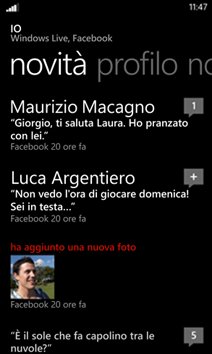 Esempio di profilo