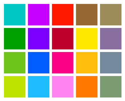 Theme colors